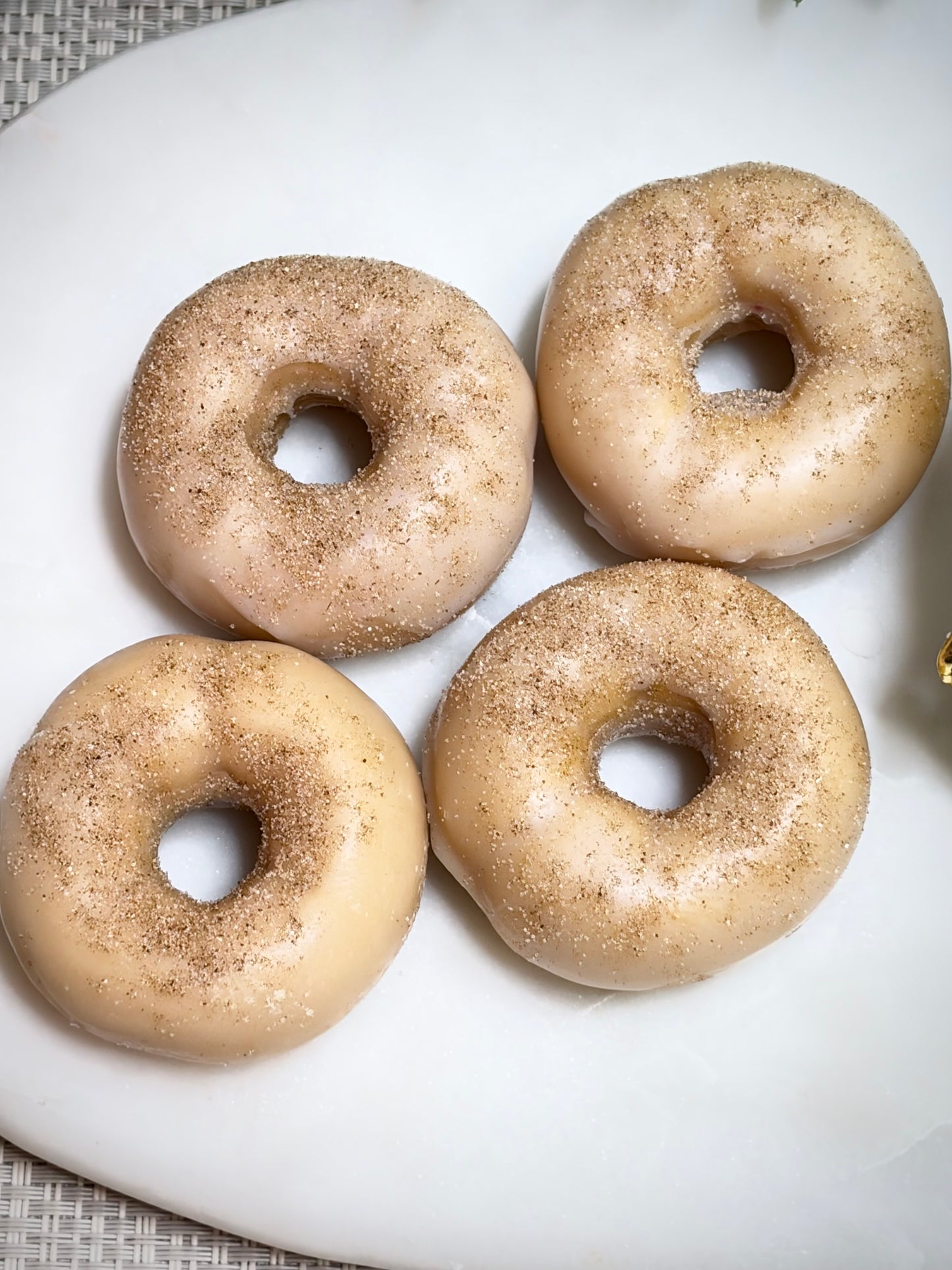 Iced Cinnamon Donuts