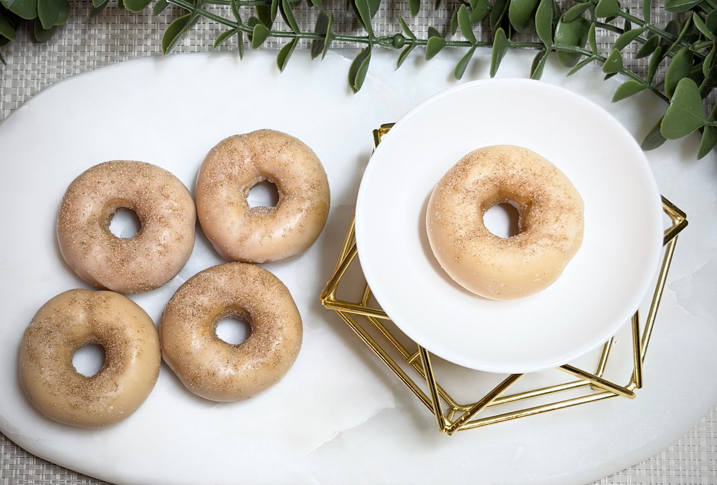 Iced Cinnamon Donuts