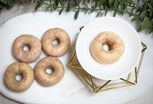 Iced Cinnamon Donuts