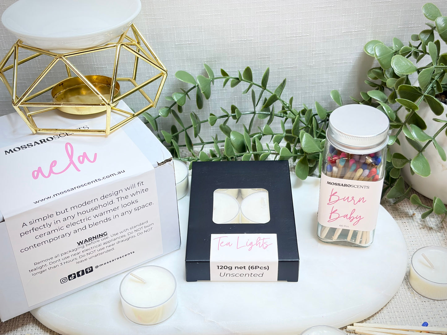 Mossaro Wax Melt Starter Kit